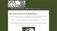 Desktop Screenshot of oakharbor-rvsales.com